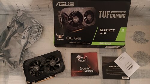 Περισσότερες πληροφορίες για "ASUS GTX 1660 SUPER  6GB GDDR6 TUF Gaming OC"