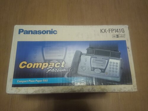 Περισσότερες πληροφορίες για "PANASONIC FAX MACHINE"