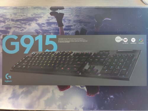 Περισσότερες πληροφορίες για "Logitech G915 Lightspeed, GL Tactile Switches, US layout"