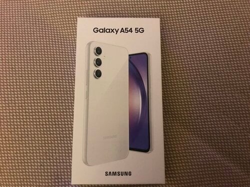 Περισσότερες πληροφορίες για "Samsung Galaxy A54 5G (Άσπρο/128 GB)"