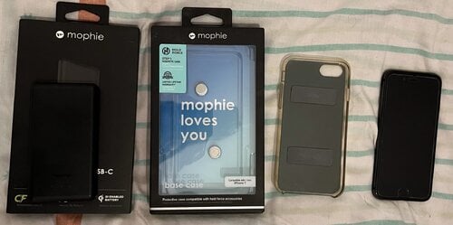 Περισσότερες πληροφορίες για "Apple iPhone 8 (Γκρι/64 GB)+Mophie HoldForce base case+ChargeForce PowerStation mini ΘΕΣΣΑΛΟΝΟΝIKH"