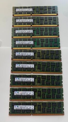 Περισσότερες πληροφορίες για "9 X ECC Ram DDR3 8Gb"