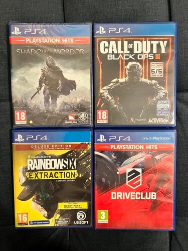 PS4 Games New/Used