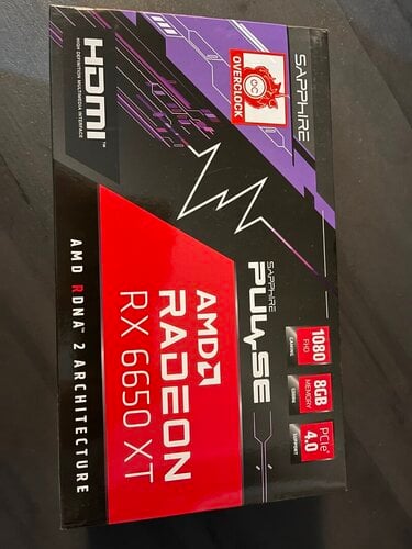 Περισσότερες πληροφορίες για "Sapphire PULSE Radeon RX 6650 XT"