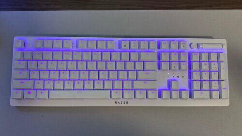 Περισσότερες πληροφορίες για "Razer Deathstalker  V2 Pro Low Profile Chroma White Πληκτρολόγιο"