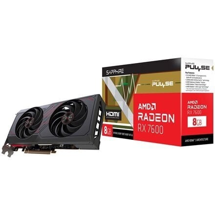 Περισσότερες πληροφορίες για "Sapphire PULSE AMD Radeon RX 7600 8GB"