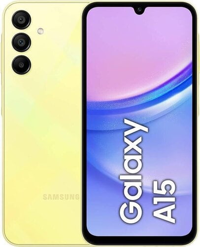 Περισσότερες πληροφορίες για "Samsung Galaxy A15 (Κίτρινο/128 GB)"