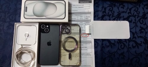 Περισσότερες πληροφορίες για "Apple iPhone 15 (Μαύρο/128 GB) 96% Μπαταρία, 2 χρόνια εγγύηση"