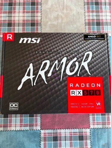 Περισσότερες πληροφορίες για "MSI RADEON RX 570 ARMOR 8G OC"