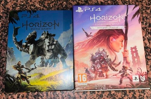 Περισσότερες πληροφορίες για "Horizon Forbidden West Special Edition PS4 Game + Horizon Zero Dawn PS4 Game(με σπανιο Steelbook)"