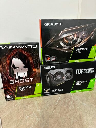 Περισσότερες πληροφορίες για "GTX 1660TI 3 ΚΑΡΤΕΣ ΓΡΑΦΙΚΩΝ"