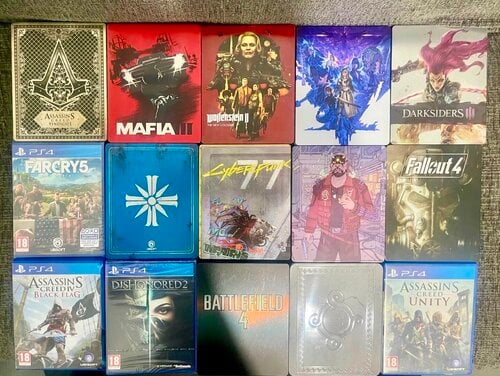 Περισσότερες πληροφορίες για "GAMES - STEELBOOK - ΦΙΓΟΥΡΕΣ ΑΠΟ ΣΥΛΛΕΚΤΙΚΕΣ - ΝΕΕΣ ΧΑΜΗΛΟΤΕΡΕΣ ΤΙΜΕΣ❗️"