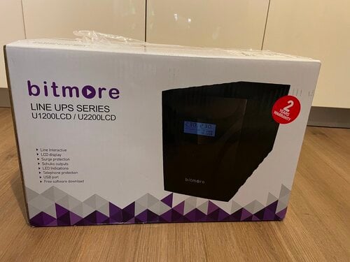 Περισσότερες πληροφορίες για "bitmore U1200LCD UPS"