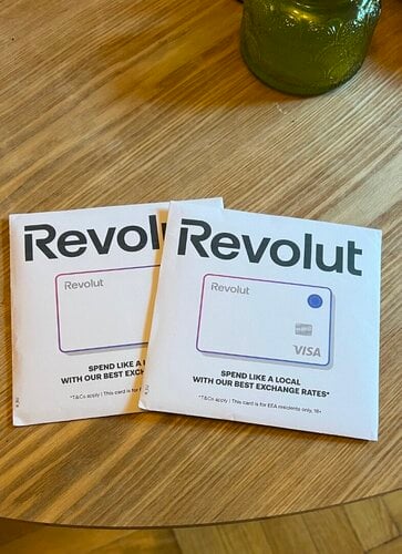 Περισσότερες πληροφορίες για "Revolut Standard Card"