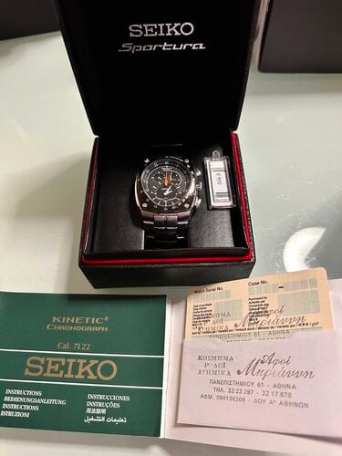 Περισσότερες πληροφορίες για "SEIKO SPORTUNA CINETIC"