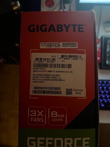 Περισσότερες πληροφορίες για "Gigabyte GeForce RTX 3060 Ti GAMING OC 8G"