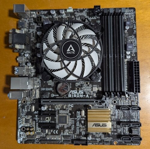 Περισσότερες πληροφορίες για "ASUS B150M-A & Intel i5-7500 & Arctic Cooler low profile"