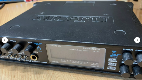 Περισσότερες πληροφορίες για "Motu Ultralite mk3 Pro Sound Card"