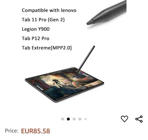 Περισσότερες πληροφορίες για "Precision Pen 3 for Lenovo"