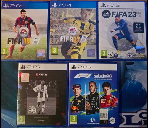 Περισσότερες πληροφορίες για "PS5 PS4 GAMES FIFA F1"