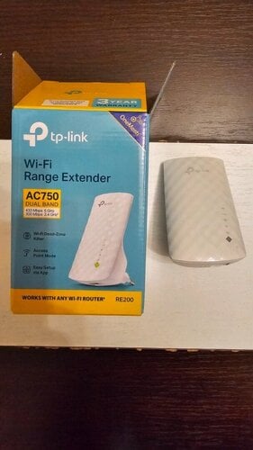 Περισσότερες πληροφορίες για "TP-LINK RE200 v5 Mesh WiFi Extender Dual Band (2.4 & 5GHz)"