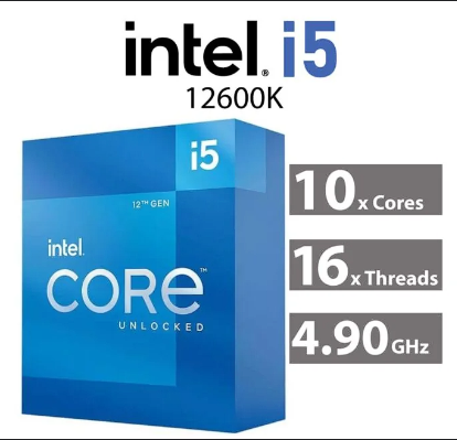 Περισσότερες πληροφορίες για "3 X Intel CPU's (LGA1700 ) Intel Core 12100-12400-12600K Box"