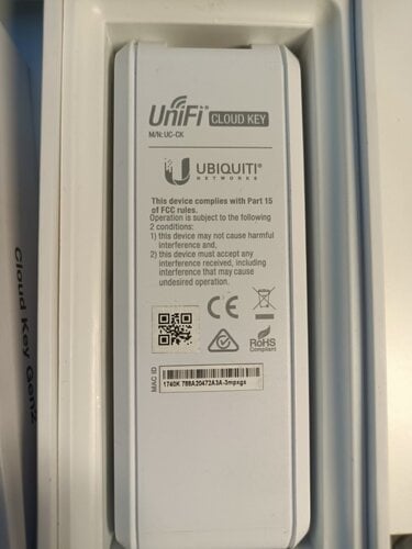 Περισσότερες πληροφορίες για "Ubiquiti Unifi Cloud Key UC-CK (δεν είναι Gen-2)"