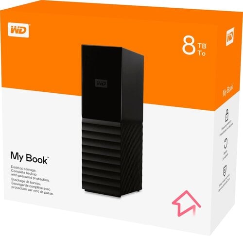 Περισσότερες πληροφορίες για "Western Digital MyBook  Desktop 8TB USB 3.0"