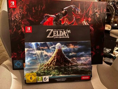 Περισσότερες πληροφορίες για "Bayonetta 3 & Zelda Link’s Awakening Collector's Editions (Switch)"