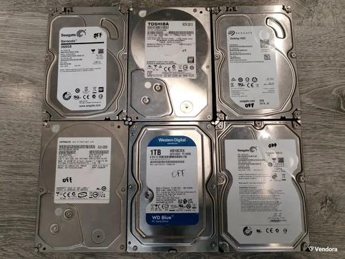 Περισσότερες πληροφορίες για "6 HDD 3,5" (1TB - 3TB) + 12HDD 2,5" 500GB Χαλασμένοι για ανταλλακτικά η επισκευή"