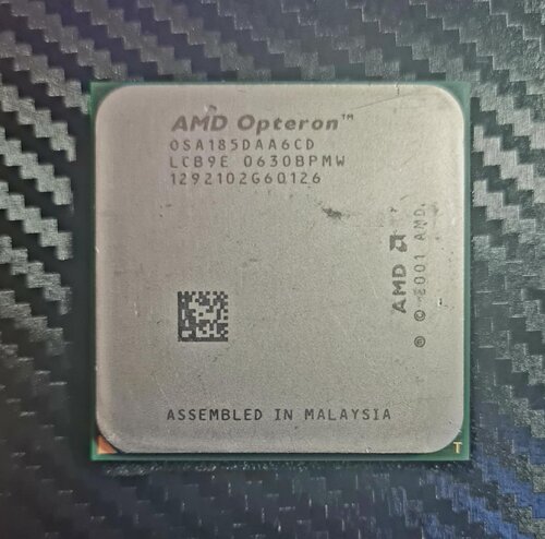 Περισσότερες πληροφορίες για "AMD Opteron 185 Dual Core 2.6GHz"