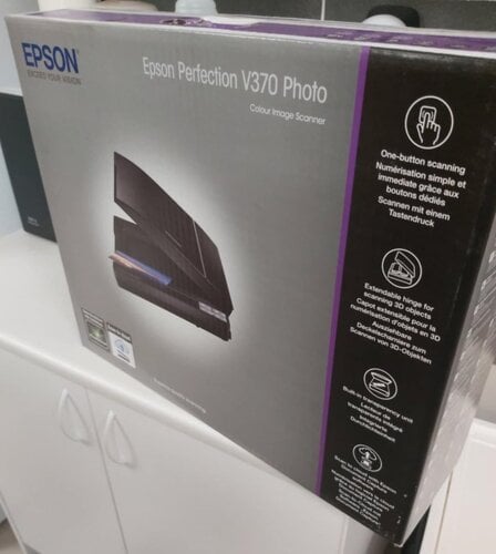 Περισσότερες πληροφορίες για "Scanner EPSON perfection V370"