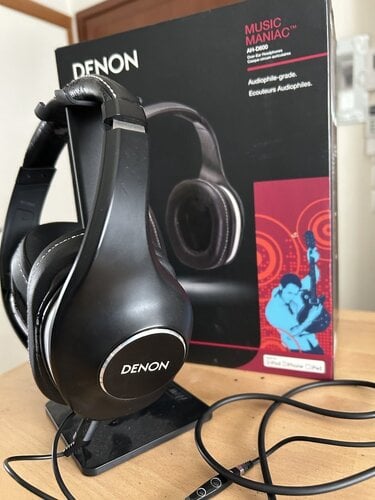 Περισσότερες πληροφορίες για "Denon AH D 600 music maniac headphones"