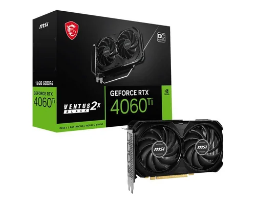 Περισσότερες πληροφορίες για "MSI GEFORCE RTX 4060 TI VENTUS 2X BLACK 16G OC"