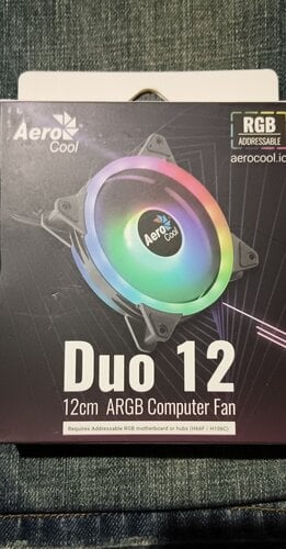 Περισσότερες πληροφορίες για "6X Aerocool Duo 12 Pro RGB"