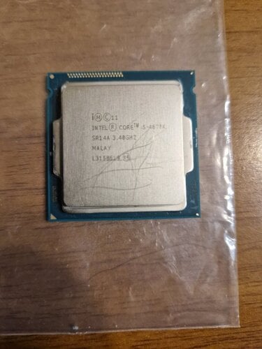 Περισσότερες πληροφορίες για "i5 4670k αριστη κατασταση - Socket 1150"