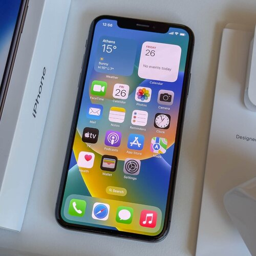 Περισσότερες πληροφορίες για "Apple iPhone X 64GB Space Gray Γκρί Σε πολύ καλή κατάσταση & πολλά έξτρα - Θήκη Φορτιστής Ακουστικά"