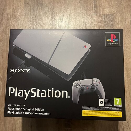 Περισσότερες πληροφορίες για "PlayStation 5 Digital Edition Slim - 30th Anniversary Limited Edition Bundle"