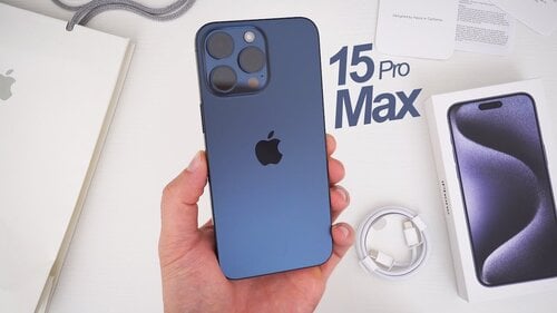 Περισσότερες πληροφορίες για "Apple iPhone 15 Pro Max (Τιτάνιο, Μπλε/256 GB)"