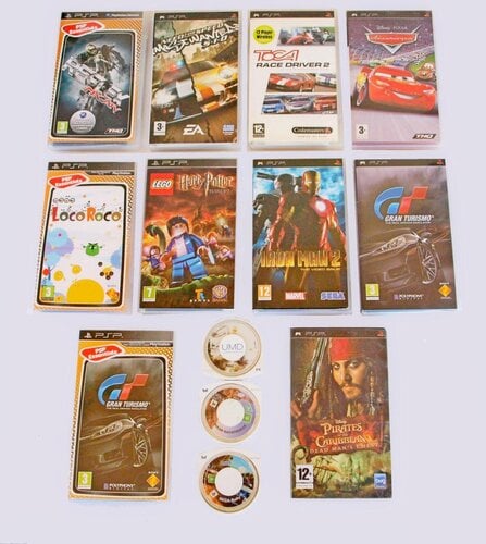 Περισσότερες πληροφορίες για "SONY PSP games / παιχνίδια  κομπλέ / σκέτα / θήκες + manual"