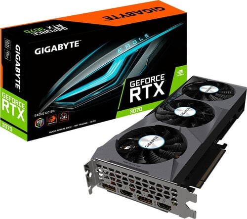 Περισσότερες πληροφορίες για "Gigabyte GeForce RTX 3070 EAGLE 8G"