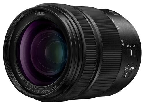 Περισσότερες πληροφορίες για "Panasonic Lumix S 28-200 VR L Mount"