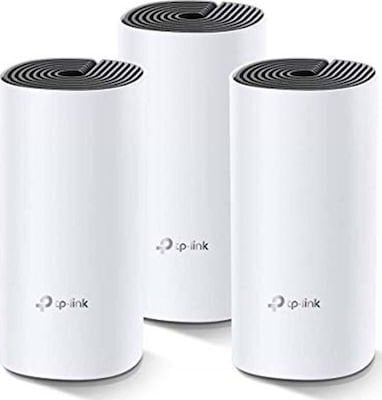 Περισσότερες πληροφορίες για "TP-LINK Deco M4 WiFi Mesh Network Access Point Wi‑Fi 5 Dual Band (2.4 & 5GHz) σε Τριπλό Kit"