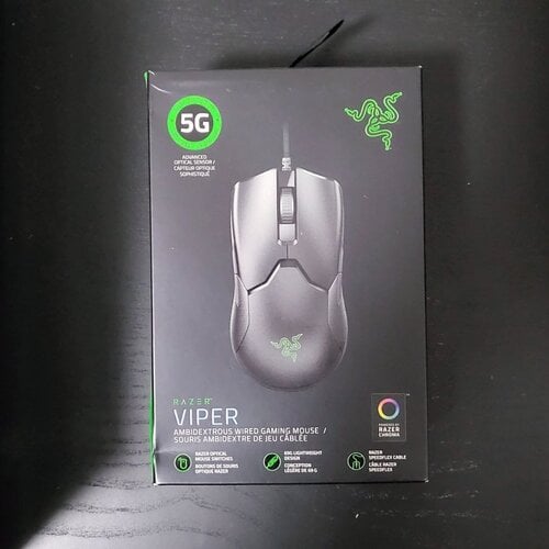 Περισσότερες πληροφορίες για "Razer Viper Ambidextrous Gaming Mouse - RGB - 5G Advanced Optical Sensor"