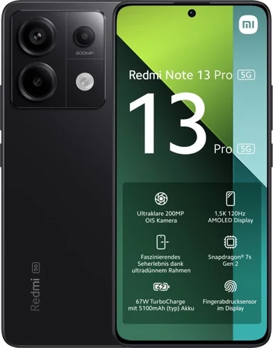 Περισσότερες πληροφορίες για "Xiaomi Redmi Note 13 Pro (Μαύρο/256 GB)"