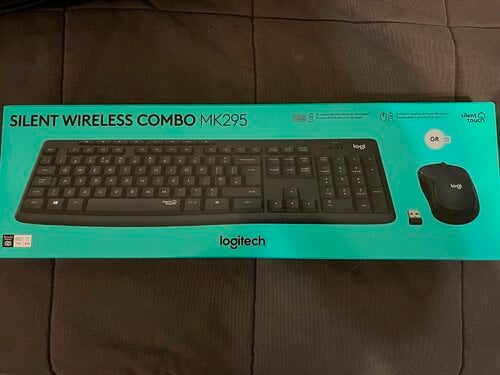 Περισσότερες πληροφορίες για "Logitech silent wireless combo MK295"