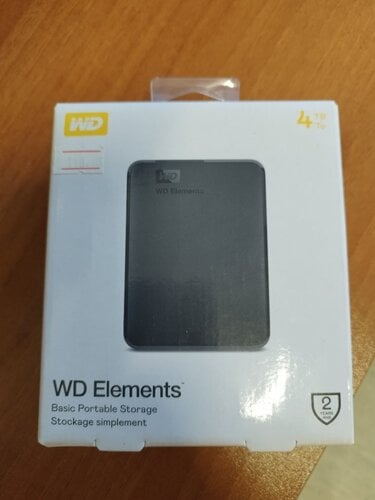 Περισσότερες πληροφορίες για "Western Digital Elements Portable USB 3.0 Εξωτερικός HDD 4TB 2.5" Μαύρο"