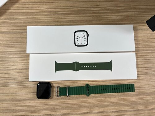 Περισσότερες πληροφορίες για "Apple Watch Series 7 (45mm/Πράσινο/Αλουμίνιο)"