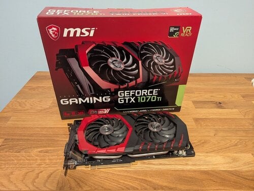 Περισσότερες πληροφορίες για "MSI GTX 1070 TI GAMING 8G"