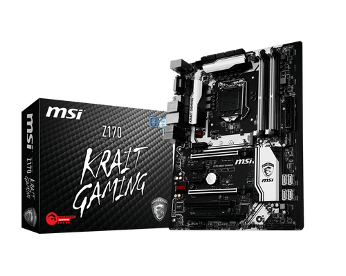 Περισσότερες πληροφορίες για "i7 6700k + MSI Z170 Krait Gaming Set"